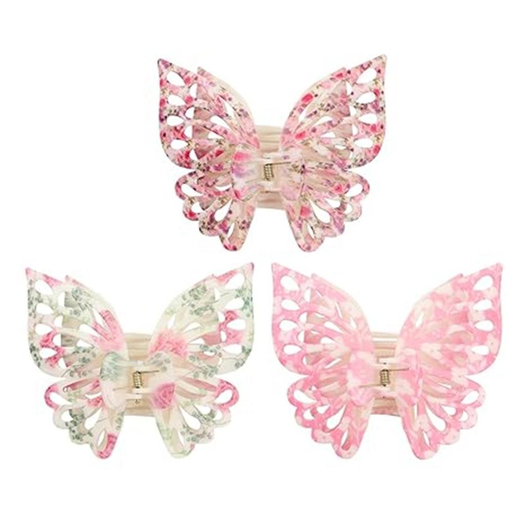 1PC Super Fairy, Double Layer, Butterfly, Hair Clip, Back of Head, Updo, Hair, Clip, Large, Shark Clip, Hair Clip, Hair Grip