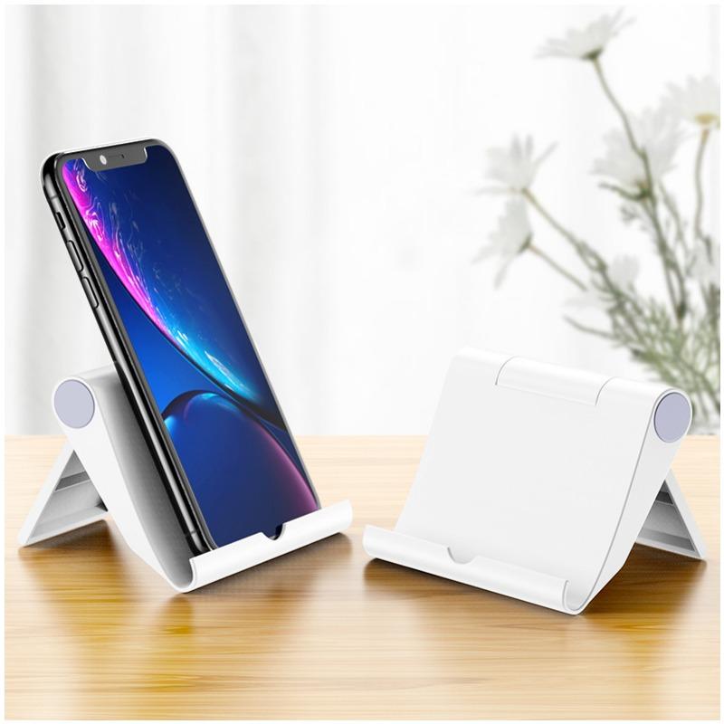 Mobile Phone Desktop Lazy Stand Tablet Universal Mini Folding Portable Stand for Watching TV Live Broadcast Support