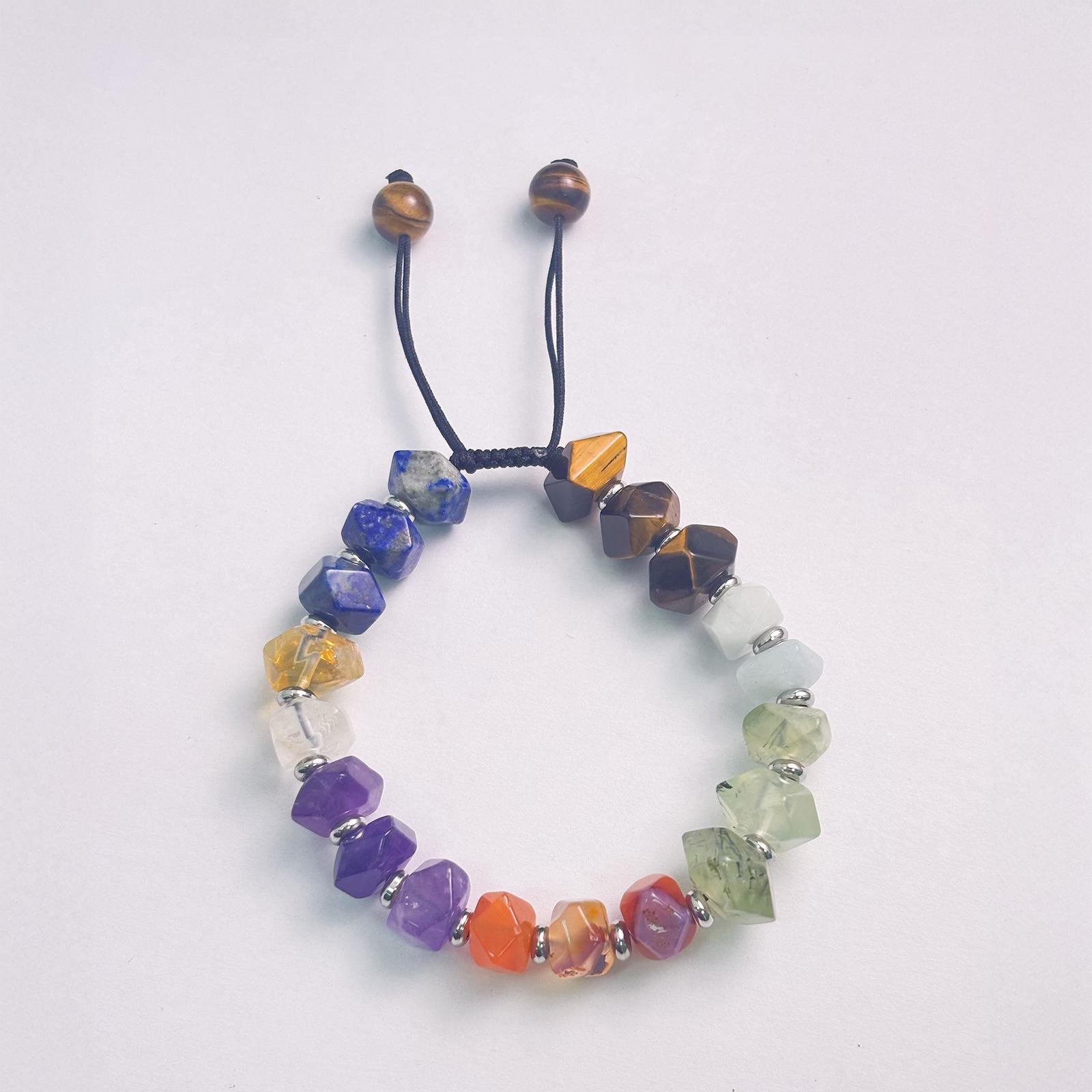 Cross-border Tiger Eye Lapis Lazuli DIY Jewelry Bracelet Necklace Accessories