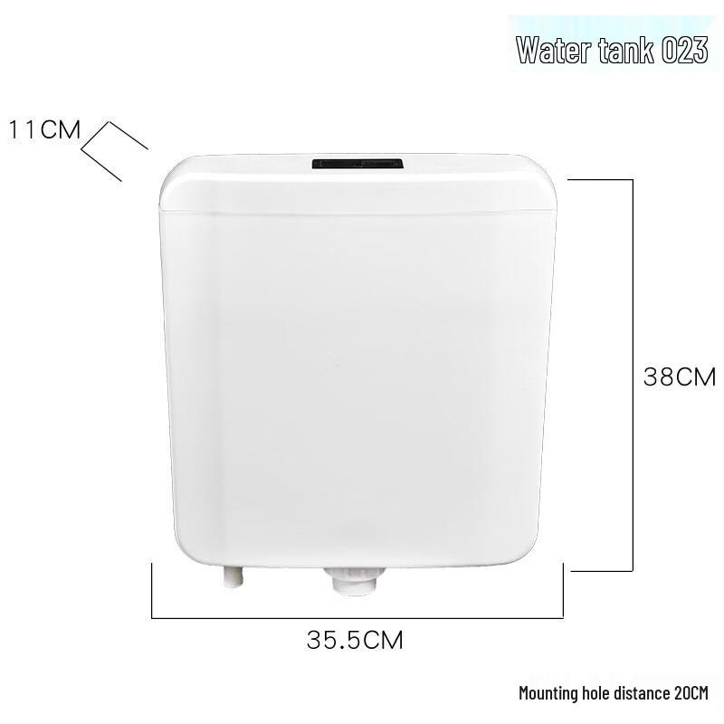 Household Wall-Mounted Toilet Flush Tank