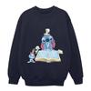 Disney Womens/Ladies Lilo & Stitch Reading A Book Sweatshirt
