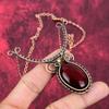 Red Fire Labradorite Gemstone Necklace Copper Wire Wrapped Necklace Adjustable Chain Necklace Handmade Necklace Copper Jewelry Gifts For Her