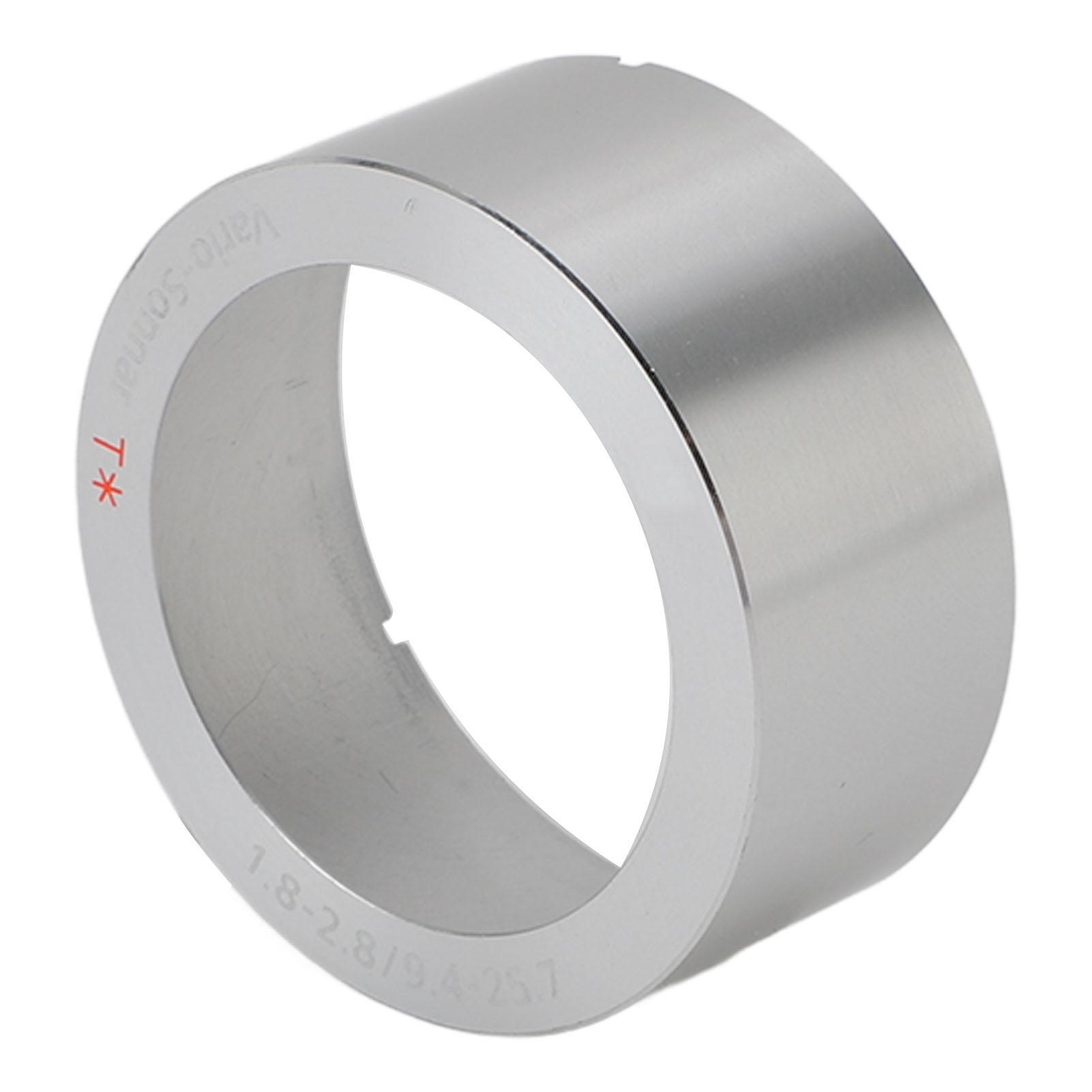 

Camera Lens Adapter Circle Aluminum Stable Accurate Lens Front Hoop Circle Adapter for ZV1 Black серебряный