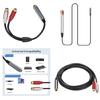 6.35mm to 2RCA Adapters Cord, 1/4Inch TRS Stereoed Female to 2RCA Female Y Splitters Line Extension Cable 30/180/300cm