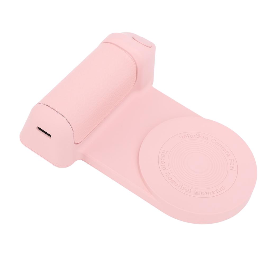 Magnetic Camera Handle Bracket Smartphone Photo Holder Cordless Charging Stand 3300mAh for Video
