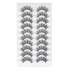 Natrual Long False Eyelashes Handmade Eye Makeup Tools Beauty 3D Faux Mink Lash  Eye Lash Extension