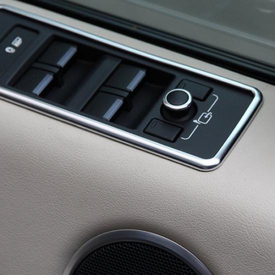 Inner Door Window Switch Cover Trim For Land Rover Range Rover Sport 2014-2017
