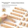 Educational Children's Wooden Building Blocks - Luban Mortise & Tenon, Free Assembly Cabin Gift for June 1st