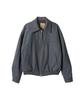 Tony Lawrence Quilted Two-Way Wool Blouson Charcoal