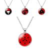 Naruto Time Gem Round Pendant Necklace Chic Mixed Material Fashion Piece