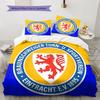 Eintracht Legacy Bedding Quilt Set Quilt Cover Pillowcase Home Decoration Birthday Gift (1 * duvet cover + 2 * pillowcase, without core)