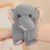 Cartoon Animal Hand Ring Plush Toy With Fox Dinosaur Shark For Kids Gift