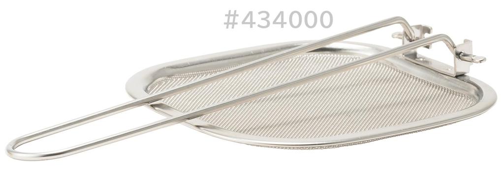 Limited quantity Square Tempura Pan Wide with Fryer Net