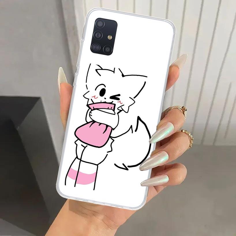 Boykisser Cat Phone Case for Samsung Galaxy A52 A32 A22 A12 A02S A50S A30S A10S Note 20 Ultra 10 Plus S10 A31 A20 A71 A72 Galaxy
