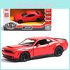 Wysokiej Jakości Model Samochodu 1/36 Dodge Challenger Srt Demon Metalowy Odlewany Ciśnieniowo Dla Kolekcjonerów