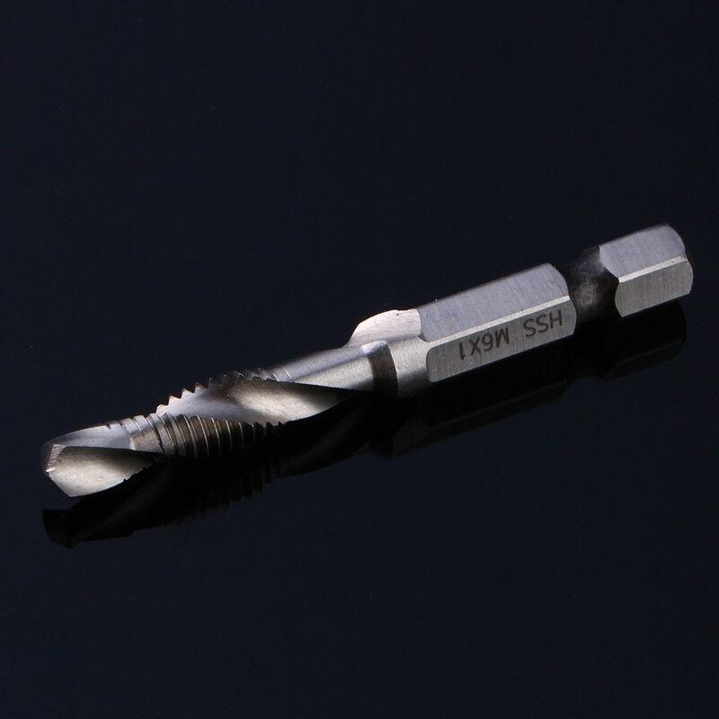 Premium Quality Hex Shank Titanium Plated Screw Thread Drill Bits Set Compound Tap Tool