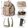 Tactical Pack More Rucksack Adventure Backpack Military Medium Rucksack Bug Out Bag 55L Large Capacity Pack Multicam Moto [MT] 3-Day
