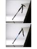 Ultra-Light Telescopic Aluminum Trekking Pole with T-Grip Handle for Hiking and Climbing