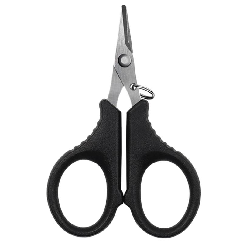 Fishing Line Cutter Multifunction Fishing Serrated Shears for Braided Line Stainless Fishing Scissors Fishing Accessory
