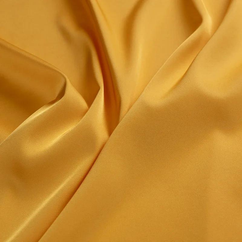 100x125cm  Ice Sensitive Thin Stretch Matte Satin Fabric Satin Dress  Camisole Shirt  Pajamas  Qipao Clothing Design Fabric
