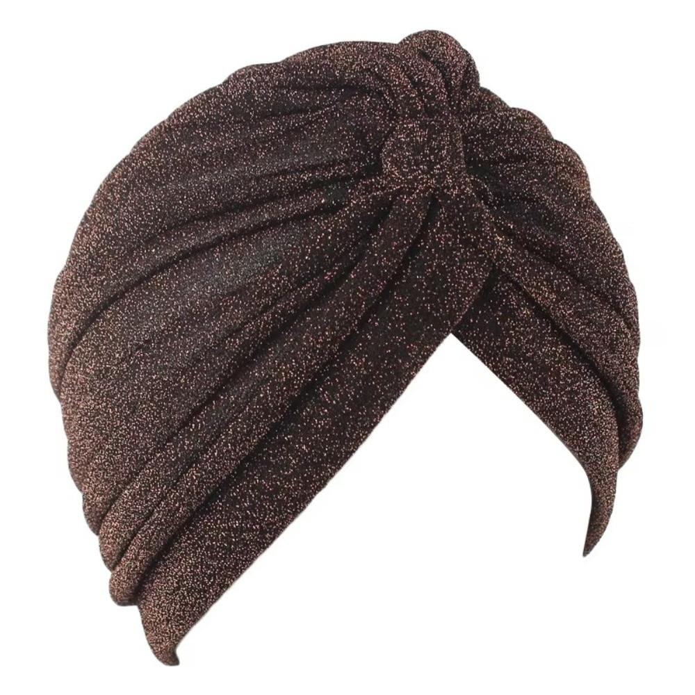 Wrap Style Hijab Caps Elastic Islamic Headband Comfortable Cancer Chemo Hat  Hair Loss