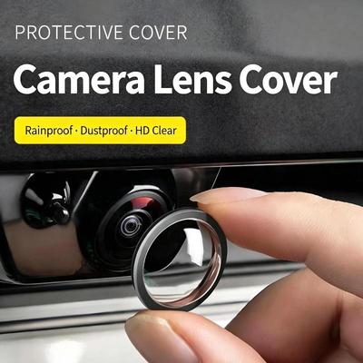 2/4Pcs Universal 360 Panoramic Reversing Camera Protect Cover Scratch Resistant Waterproof Dustproof