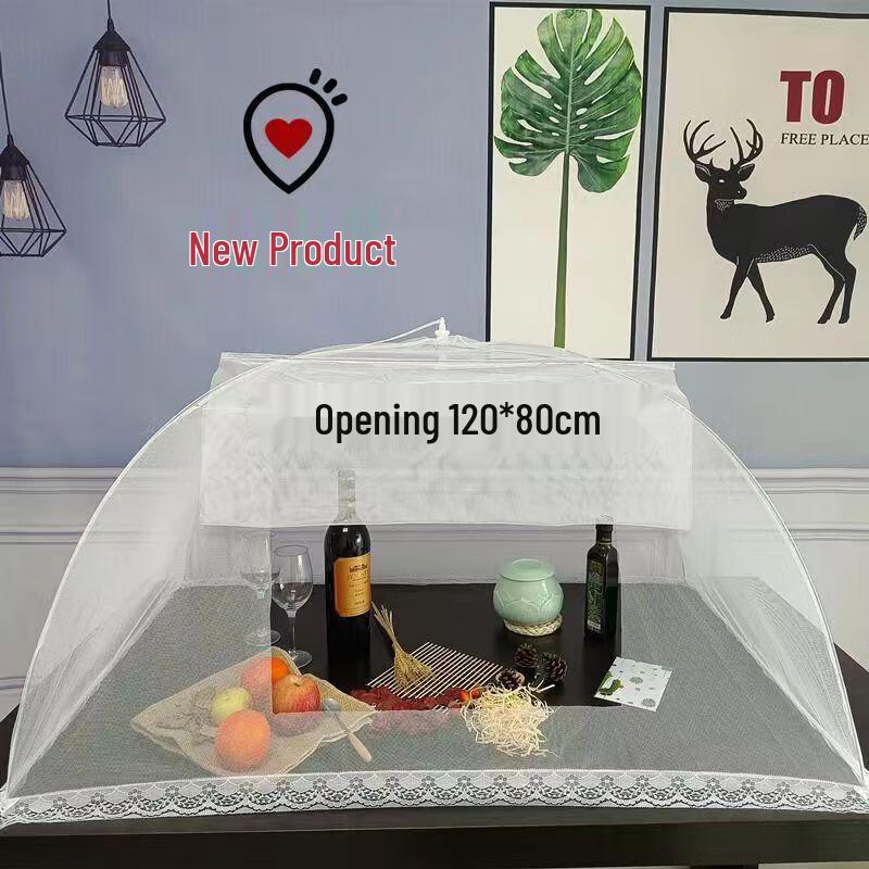 

Rectangular Foldable Anti-Fly Food Cover