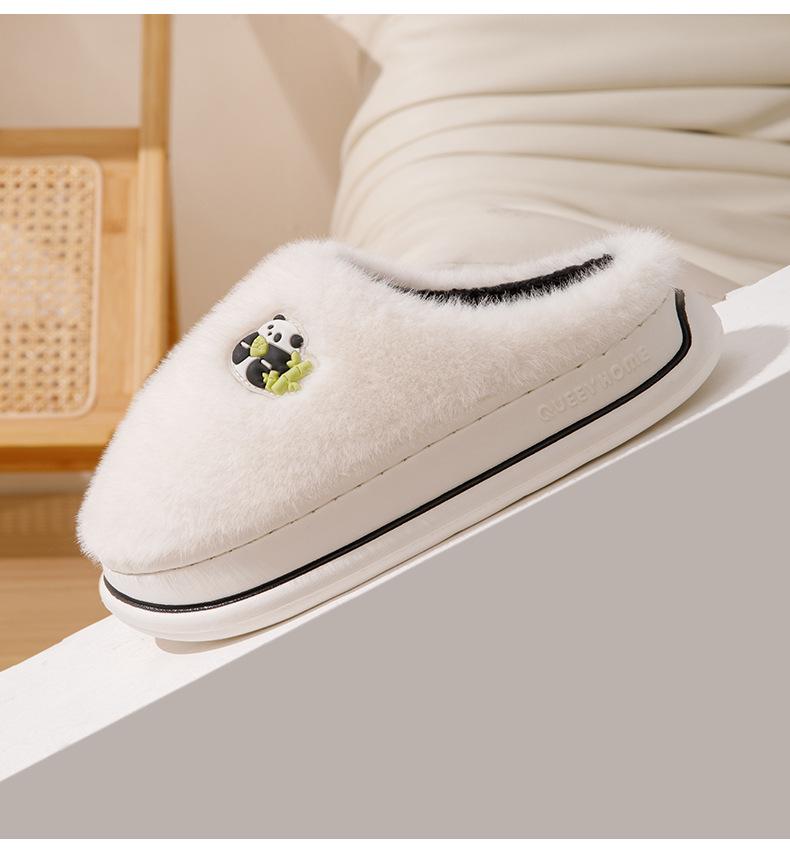 Pánské a dámské bavlněné zimní pantofle do interiéru 2025: Protiskluzové, Silná podrážka, Teplé a útulné