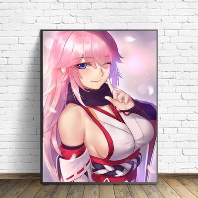 5D DIY Pintura Diamante Personagens Sexy Anime Kit Ponto Cruz Mosaico Diamante Bordado Rosa Completo Redondo Quadrado Broca Decoração de Casa
