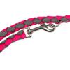 Laisse Réglable Pour Chien TRIXIE Cavo - L–XL: 2m - Ø 18 Mm - Fushia Et Gris Graphite