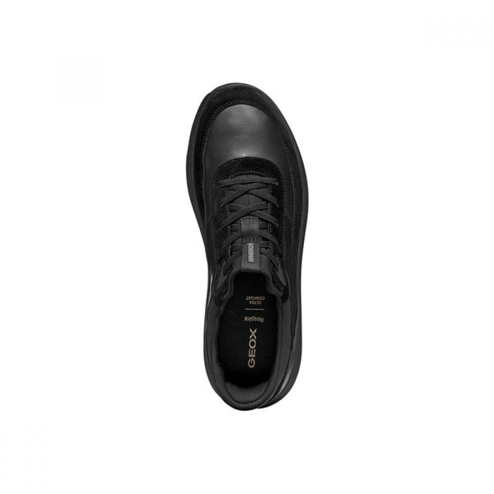 Geox Men S Comfort Air cuShion SneakerS Black 9gxmpa5f1S