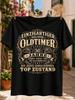 Unique Solid Classic 50 Years Gerunisex Quote Graphicornate Vintage Cars And Distressed Birthday Unisex All Tshirt