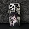 Anime Dazaies Osamus Phone Case for iPhone 17 Air 16 16e 15 14 Plus 13 12 11 Pro Max X Xs XR 8 Colorful Silver Hard Cover