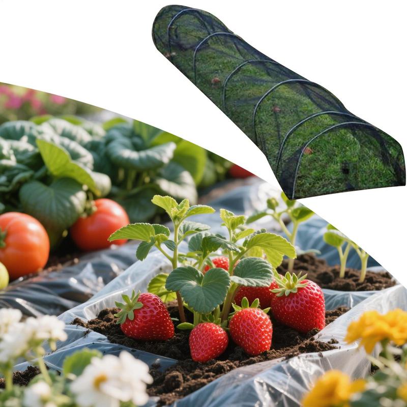Shade for Plants Tunnel Shade Net Cover Garden planting tunnel agricultural mesh planting tunnel Portable Greenhouse Row Covers