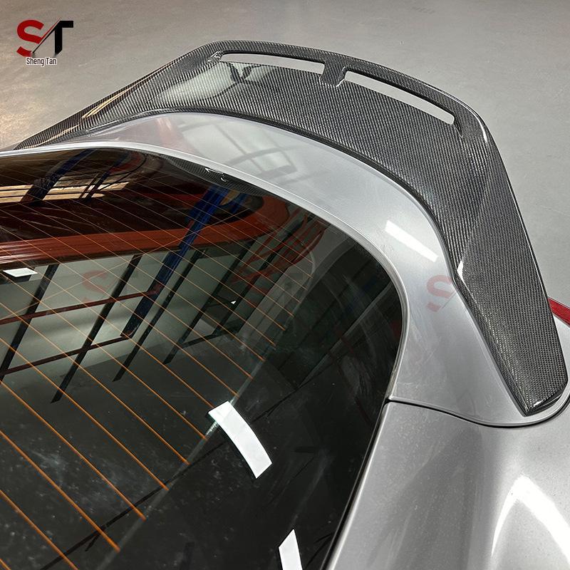 Carbon Fiber Rear Spoiler for Toyota SUPRA A90/A91 - Bull Demon Hollowed Diffuser Tail Wing