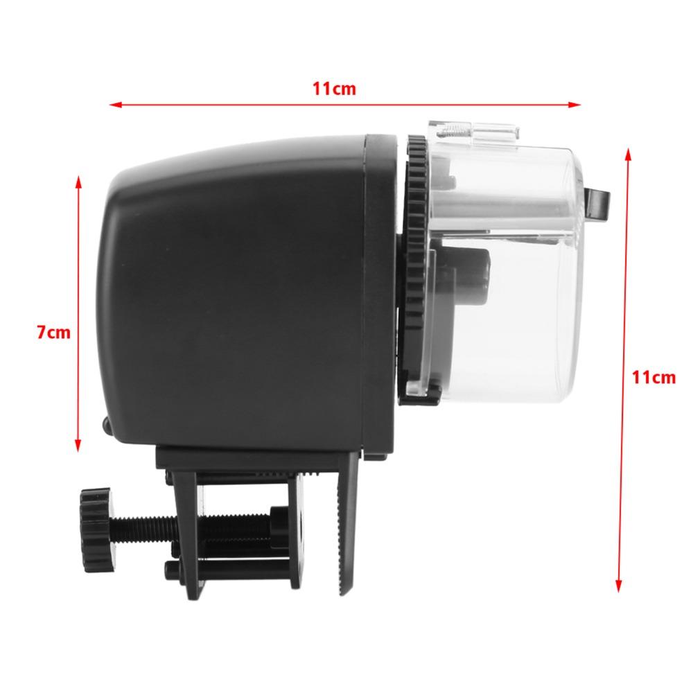 Large Capacity Electronic Fish Dispenser Automatic Feeding Timer  When Away From Home
