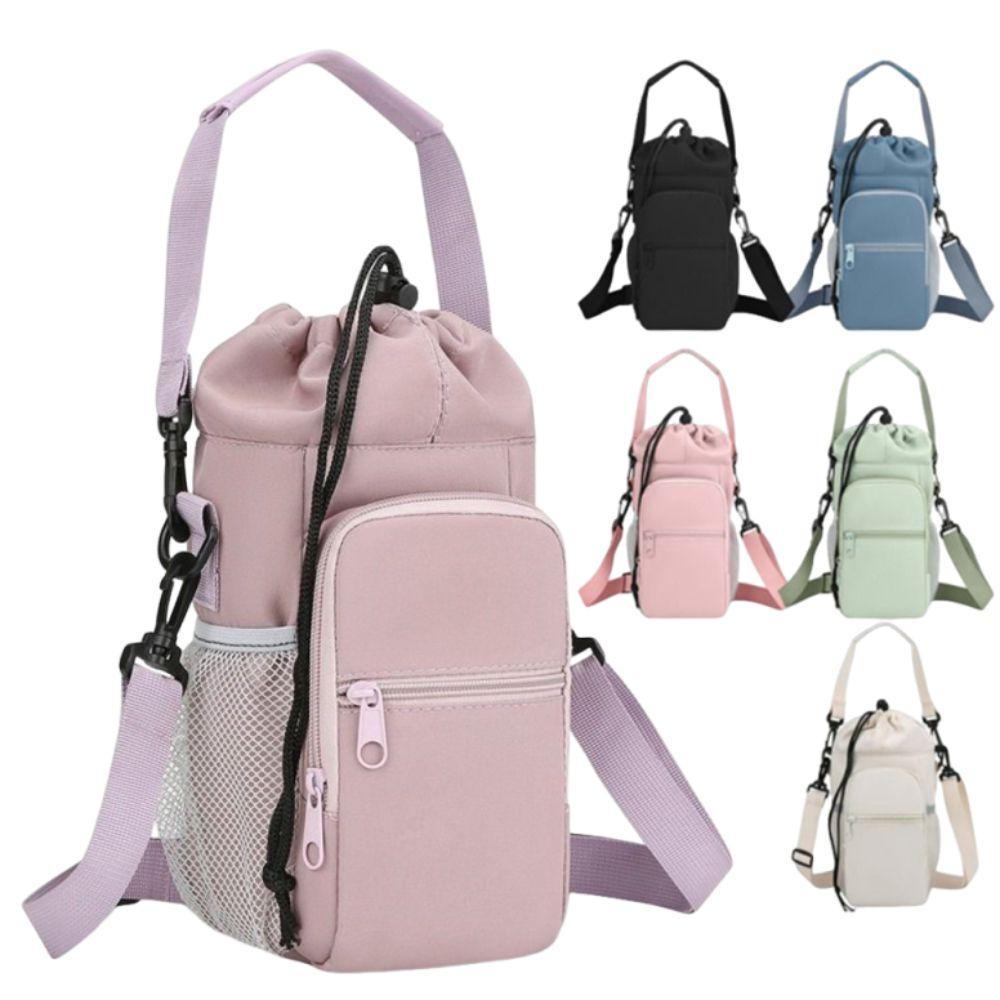 Hands-Free Portable Water Bottle Bag Waterproof Vacuum Cup Carrier Cover Outdoor Activities