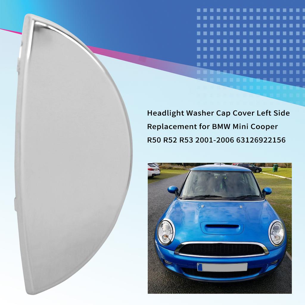 Headlight Washer   Cover Right Side Replacement for       R50 R52 R53 2001-2006 63126922156
