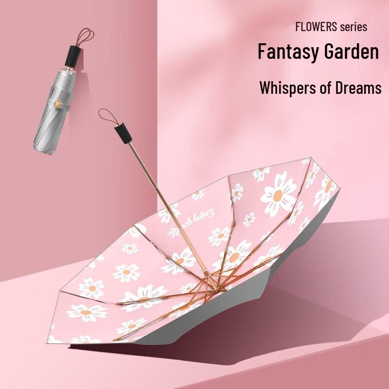 MAYDU Compact UV Protection Folding Umbrella