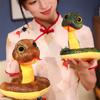 Adorable Plush Snake Toy Cuddly Stuffed Animal Doll For Kids Perfect Gift Idea