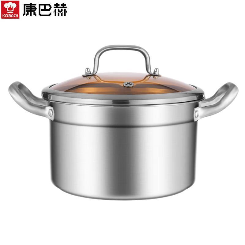 Kambach 304 Stainless Steel 22cm Soup & Stew Pot