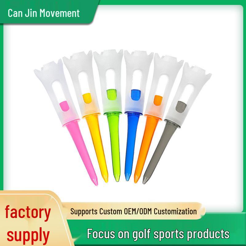 83mm Plastic Golf Tee with Rubber Ball Holder