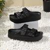 Fashion Women Slippers Shoes Open Toe Platform Sandals Flats Women's Outdoor Plus Size Casual Slides for House Zapatos Mujer