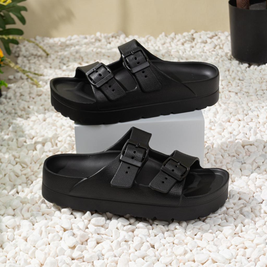 Fashion Women Slippers Shoes Open Toe Platform Sandals Flats Women's Outdoor Plus Size Casual Slides for House Zapatos Mujer