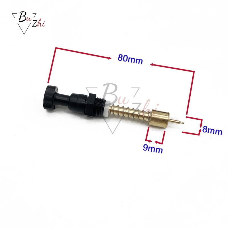 Choke Valve For Keihin PJ34 PJ36 PJ 34 36 Carburetor Choke Lever Cold Start Button Starter Plunger Valve 16046-KA3-7610 018-085