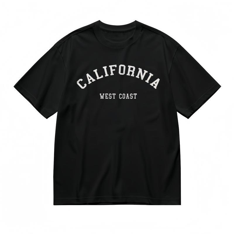 Women's Comfy Breathable Classic T-Shirt CALIFORNIA WEST COAST Printed Tee