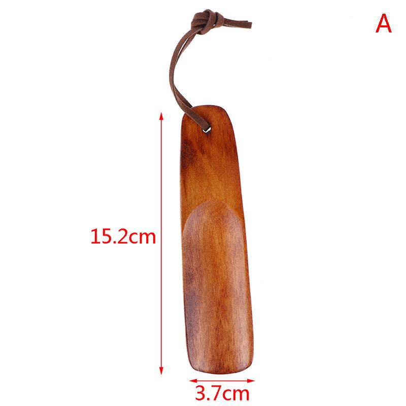 

1 шт., твердый деревянный рожок для обуви, натуральный деревянный рожок для обуви, подъемник для обуви, портативный 15.4cm
