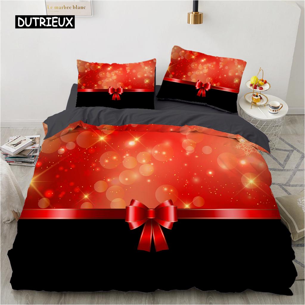 Luxuriöses 3D-Bettwäscheset Europa Queen King Double Bettbezugset Bettwäsche Bequeme Decke/Bettdeckenbezug Bettwäscheset Schleife Rosa