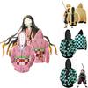 Demon Slayer Kimetsu No Yaiba Vibrant Soft Zipper Up Hoodie For Comfort