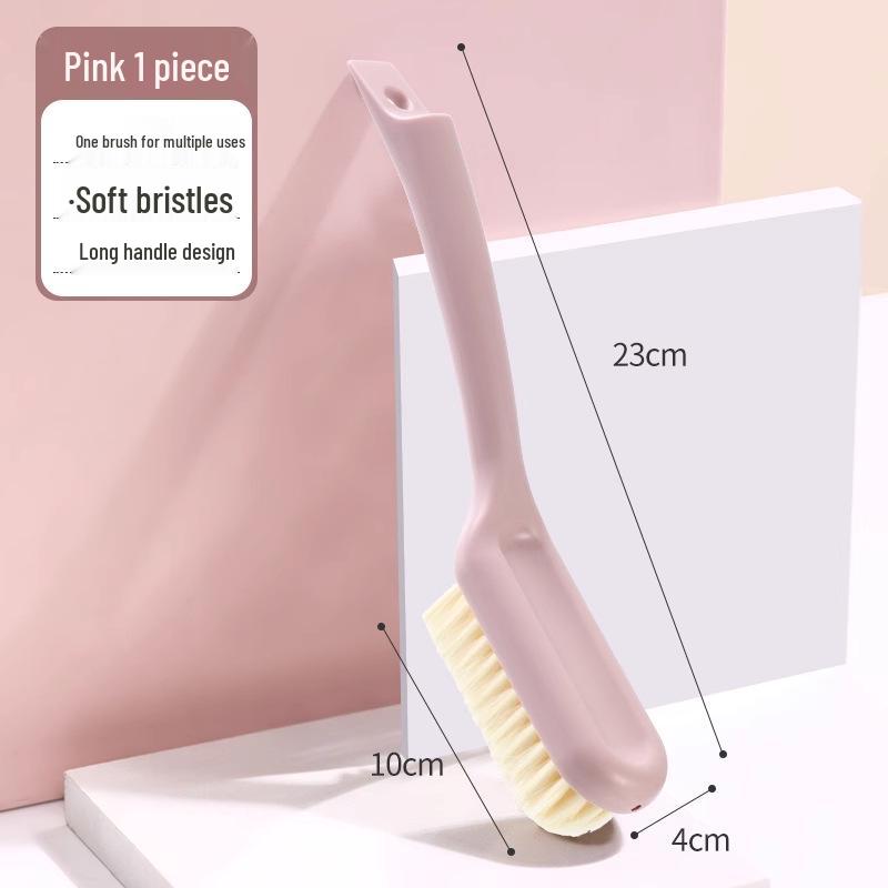 Gentle Soft Bristle Shoe & Clothing Brush - Safe for Shoes and Clothes, Versatile and Non-Damaging.